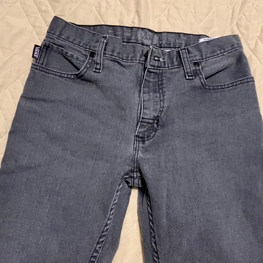 Vans Boys Jeans Size 14 Gray